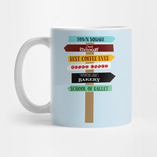 Town Directions Mug